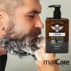 Shampoo Para Hombre Barber Barba Cabello Maxcare