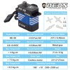 MEUS Racing Coreless RC Micro Servo 8.5KG with High Torque