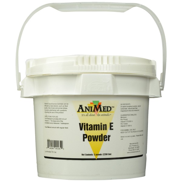 AniMed Vitamin E Powder 5# 1250 IU/OZ