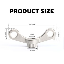 Bike Crank Removal Tool,Bracket Bottom Arm Bicycle Cassette Puller Cover Remover,Alloy Arms Component Crankset,Durable Grade High Freewheel Extractor,For Shimano Crank Removal Tools Removing Repair