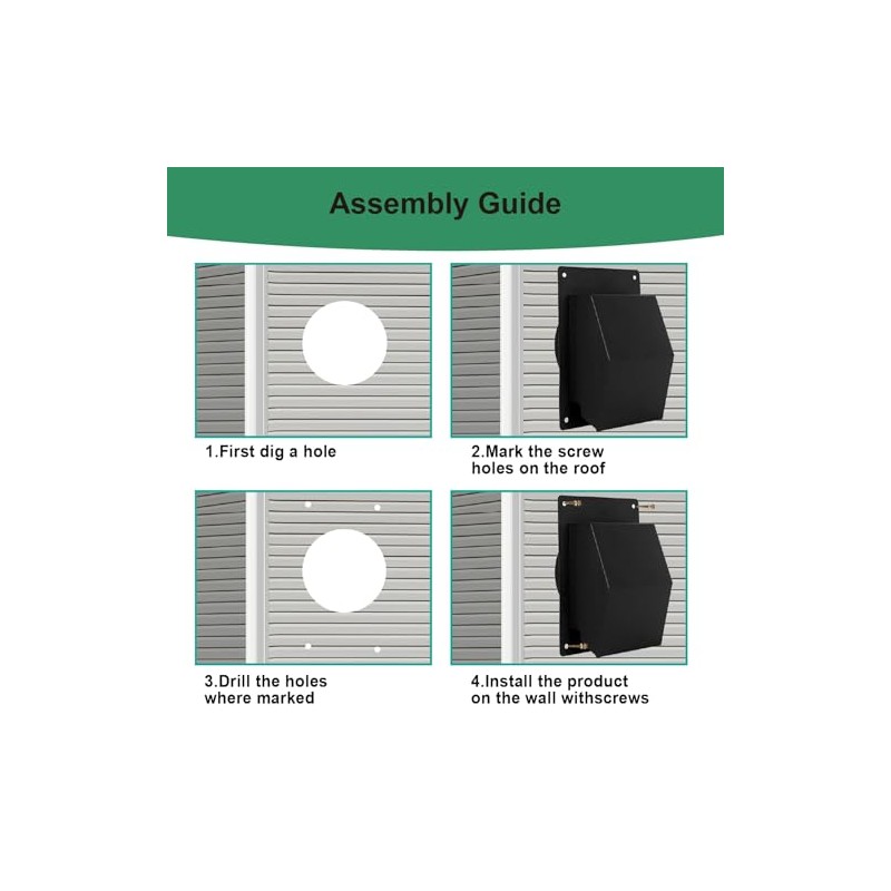 4 inch Roof Vent Cap, Removable Roof Vent, Bathroom Exhaust