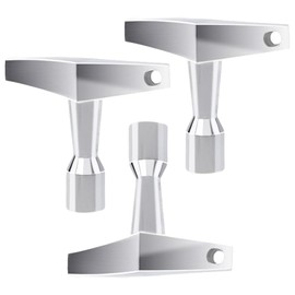 3 Pack Drum Tuning Key with Built-in Hole, Professional Drum Tuner Tool for Electric & Acoustic Drums, Quadrilateral Drum Key for Snare & Electronic Drums