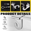 Mardatt 12 Pcs Heavy Duty Drop Ceiling Hooks and Hanging