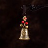 Lanito Feng Shui Feng Chime, Brass, Six Shui Shui, Five