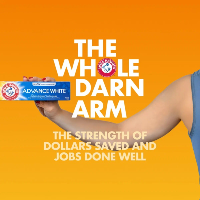 Kit 2 Arm & Hammer Advance White Extreme Blanqueamiento