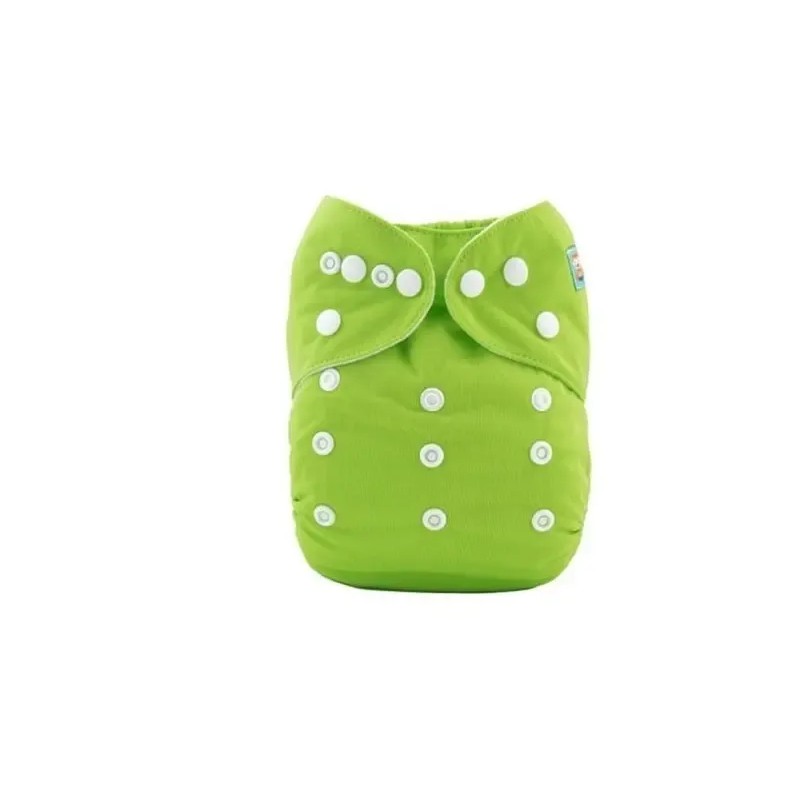 10 Pañales Ecológicos Lisos Alva Baby 12 Insertos 4 Capas