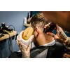 Kobe Palm Men's Military Style Boar Bristle Hair Brush /