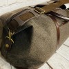 ARAMIS MEN SUEDE DUFFLE BAG BROWN - NEW