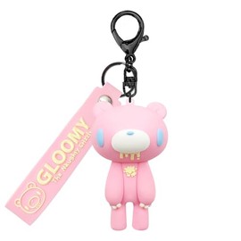 Groomy Key Ring with Figure MACARON PINK 8203 103
