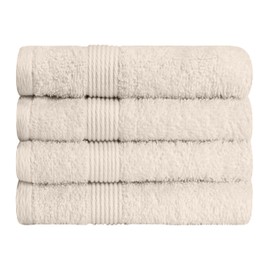 Organix Luxury Washcloth Set for Bathroon, Premium Cotton 12 Pack Face Cloth Set 13x13 Inch, Lightweight Highly Absorbent and Soft Feel Touch, Ideal for a Hotel & Spa Quality Experience (Beige)