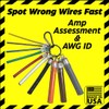 Wire Gauge Tool for AWG Size Measuring & Amp Assessment,