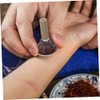 FOMIYES 50 Palitos De Moxa Sin Humo Con Base Moxibustin