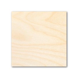 Unfinished Wood Square Shape | Wood Canvas | Craft Base | DIY Craft Cutout | Up to 36" 14" / 1/2"
