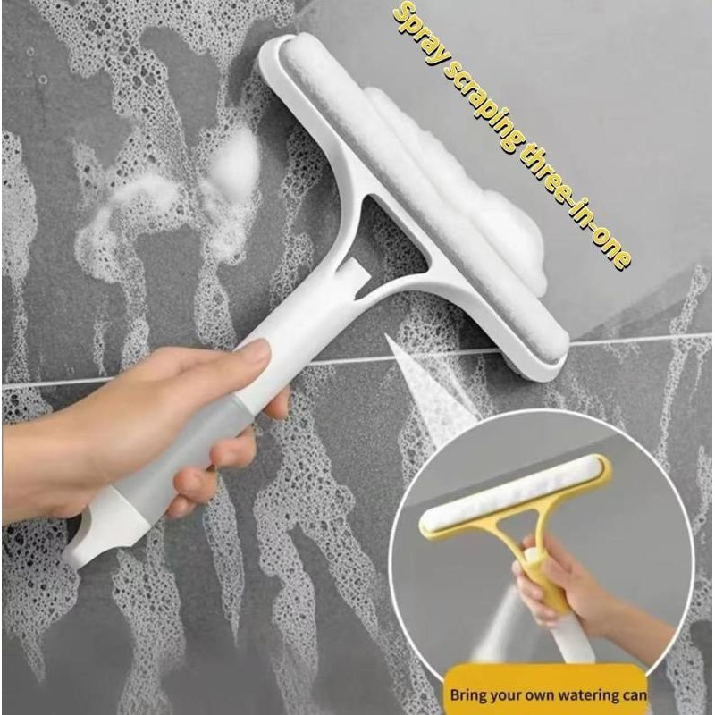 3 in 1 Window Cleaning Scraper, Window Squeegee, Easy ToClean