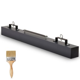 Garvee Magnetic Sweeper 48'' Hanging Magnet Sweeper 120 LBS Magnetic Forklift Sweeper Industrial Magnets for Picking Up Nails, Bolts, Iron Chips Steel Material Magnet Accessories (48 Inch)