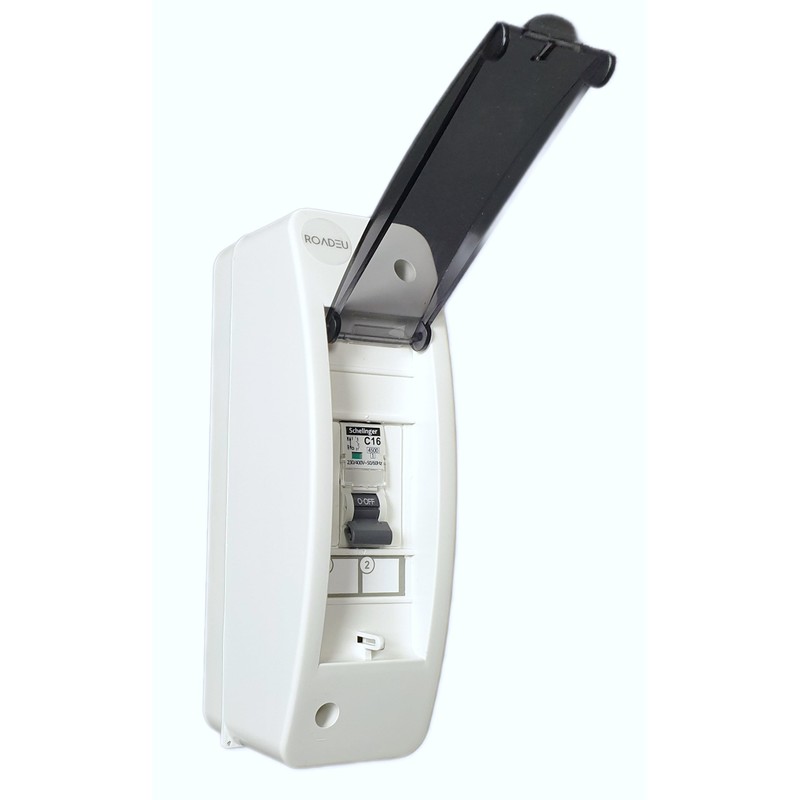RoadEu - Circuit Breaker, Power Distributor C16A 1P 230V -