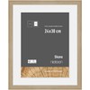 nielsen Skava Wooden Oak Photo Frame with Mount 24 x