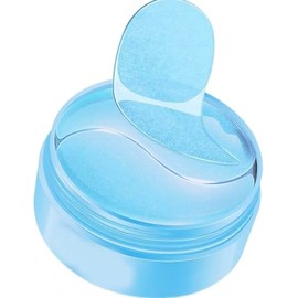 60 Parches Ojos Acido Hialuronico, Mascarilla Para Ojeras Y Bolsas, Contorno De Ojos, Hidrogel Anti Arrugas, Lineas De Expresion, Hinchazon, Parches Humectantes, Optigel, Eye Patches-80g (1 unidad)