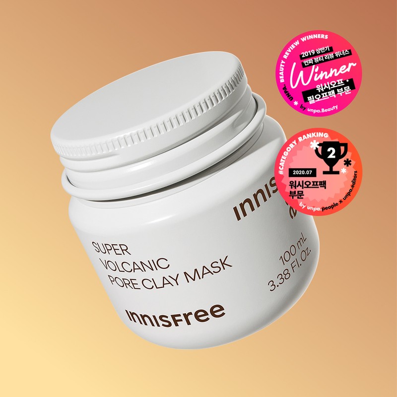 Innisfree [이니스프리]수퍼 화산송이 모공 마스크 Innisfree Super Volcanic Pore Clay