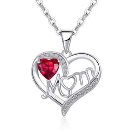 Tusuzik Women's Necklace 925 Silver Chain Women's Silver Chain Heart Necklace with Infinity Sign Jewellery Women's Small Gifts for Women Gift Girlfriend, Sterling Silver, Cubic Zirconia