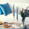 Viyffo Taper Candles 10 Inch – 4 Pack Cornflower Blue,