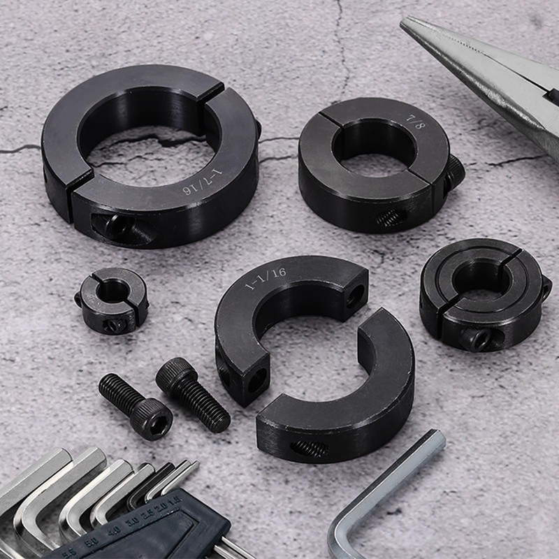 uxcell 16pcs Double Split Shaft Collar for 3/16" Shaft, Two-Piece
