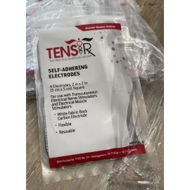 TENS Rx Self-Adhering Universal 2x2 Inch 10-packs (4 per pack) = 40 Electrodes