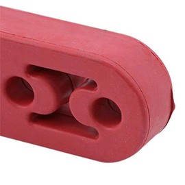 Baceyong Red Blue Yellow High Density Rubber Exhaust Hanger Universal Adjustable 4 Hole Noise Reduction Exhaust Hanger