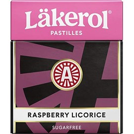 Cloetta Lakerol Raspberry Pastilles 48 Boxes of 25 g