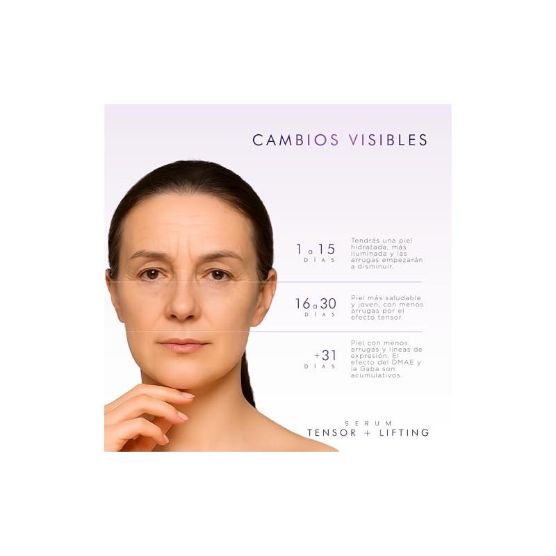 PUREZA NATUR Suero facial Efecto Tensor Lifting con Gaba Y