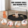 VEVOR Foldable Metal Dog Exercise Pen, Pet Playpen Dog Fence