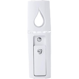 Nano Facial Mister Mist Vaporizador Facial Práctico Pulverizador de Niebla para Cuidado de la Piel Maquillaje Extensiones de Pestañas Blanco