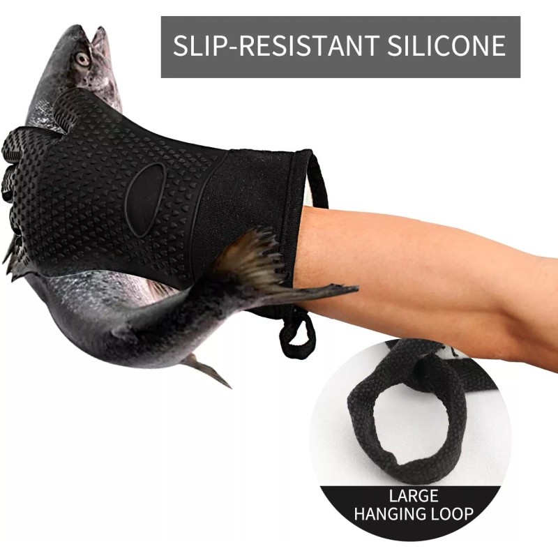 Nexgrill NEW! Grilling Gloves in Black Silicone