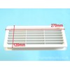 Vecamco TELESCOPIC DOUBLE SIDED RECTANGULAR PLASTIC AIR VENT 270mm x