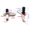 ECSiNG 4PCS Door Contact Switch Pin Switch Momentary Switch Pressure