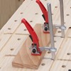 KETIPED 2 Pack Ratcheting Table Clamp, Quick Saw Track Clamps,