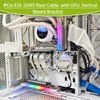 GIGA-MEGA PCIe 5.0 X16 Riser Cable GPU Extension Cable GEN5