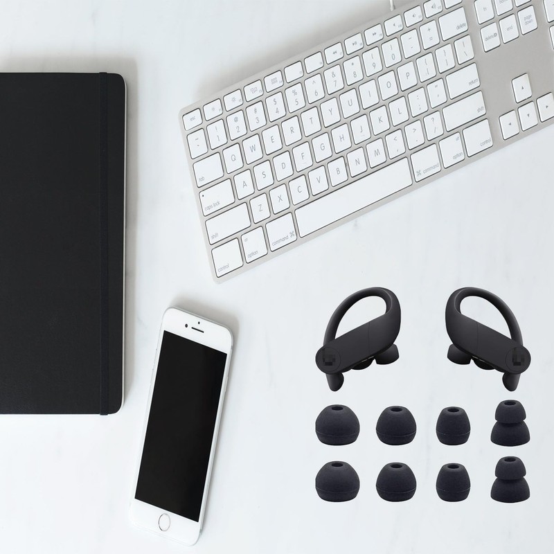 Replacement Eartips Compatible with Powerbeats Pro, Replacement Earbuds Silicone Ear