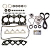 KEYALL Engine Timing Belt Kit with Head Gasket Set Fit