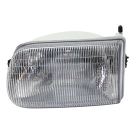 Sluffs Headlight Left Side Clear Lens W/Bulb Headlamp for Mazda for B2300 Base/SE 94-97 for B3000 SE 94-96 & Base 94-97 for B4000 LE 94-96 & SE 94-97 Composite-Type MA2502110