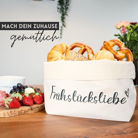 COZYINT Modern Fabric Bread Basket | Bread Bag | Bread Basket | Modern Bread Basket (Beige)