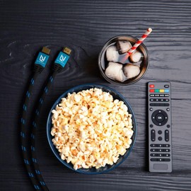 Ultra HDTV 4K HDMI Cable, Premium Certified, HDMI 2.0b, UHD at Full 60Hz (No Jerks) / HDR10+, 3D, ARC, Ethernet, Dolby Vision