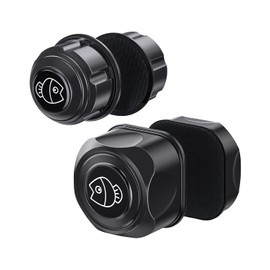 Pawfly Aquarium Magnetic Brush for Glass Fish Tanks 1.5 & 1.8 Inch Stain Scrubber Pads Cleaning Tool for 10-30 Gallon Fresh & Marine Aquariums, 2 Pack