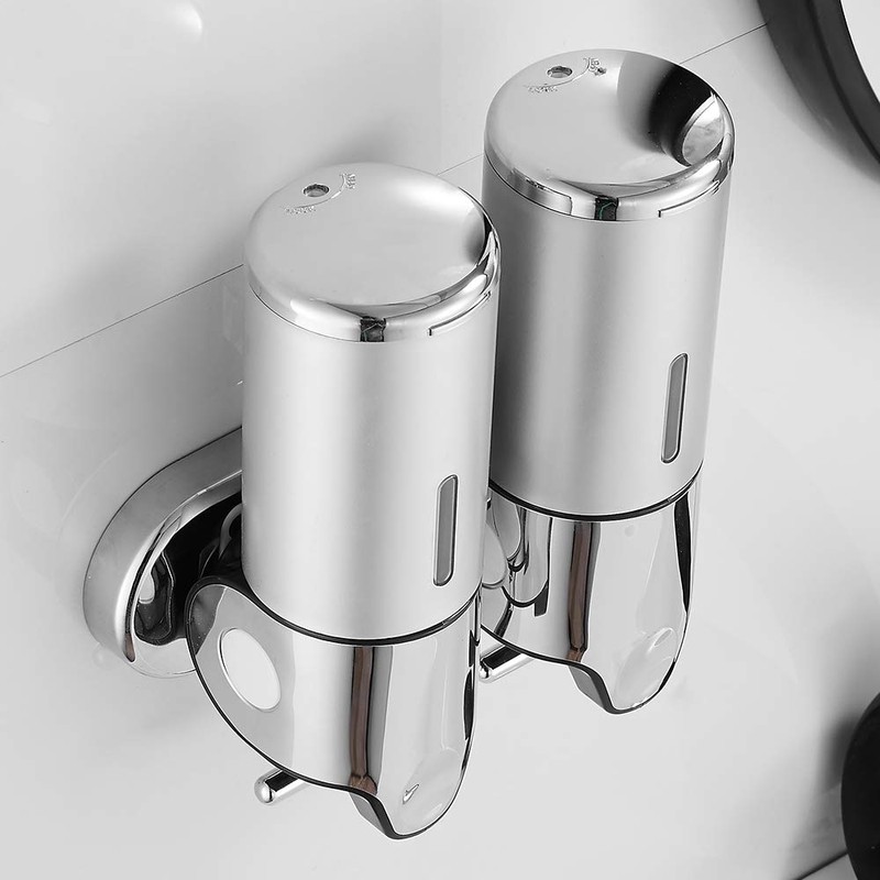 tropical Soap Dispenser, Wall Mounted, Shampoo, Body Soap, Bathroom, Shower