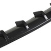93cm Rear Bumper Diffuser Carbon Fiber Pattern Sporty Style Shark