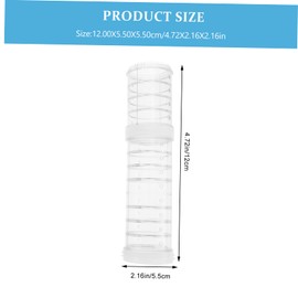 BUGUUYO 1 Set External Hamster Cage Tunnel DIY Maze Tube for Hamsters Rats Pets Expandable Plastic Play Area with Reinforced Ends for Safe Fun Exploration