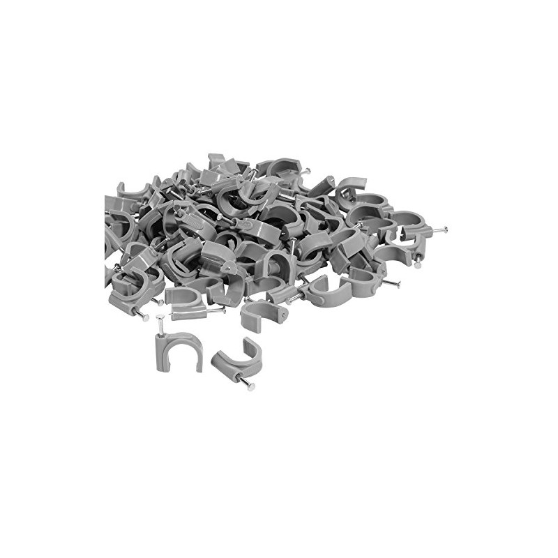 TPFNet Nail Clamps Cable Holder for Maximum 7 mm Cables