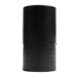 Cen-Tec Systems 60577 1.50" Threaded Vacuum Adapter to 2" Diameter Female Hose Slip End, Black
