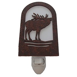Tom's Bird Feeders Rustic Elk Nightlight