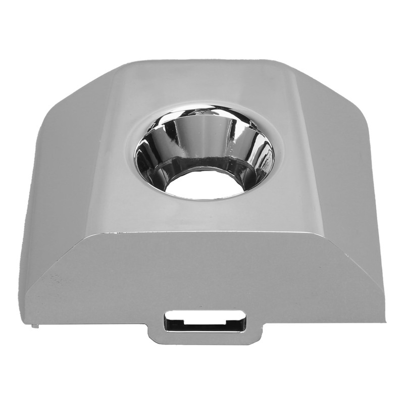 Chrome Door Handle Lock Bezel 80647‑ZC00A Left Side Exteroir Keyhole